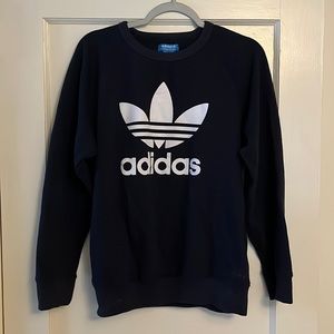 adidas trefoil crewneck sweatshirt